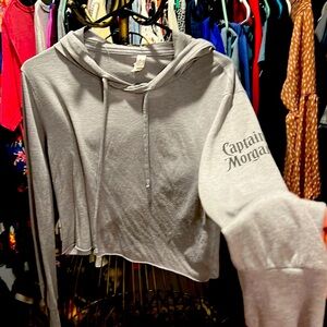 Captain Morgan Cropped Hoodie